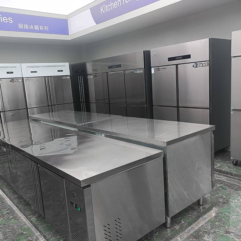 ตู้เย็นครัวสแตนเลส 2 ประตู ตู้เย็นครัวสแตนเลส 2 ประตู