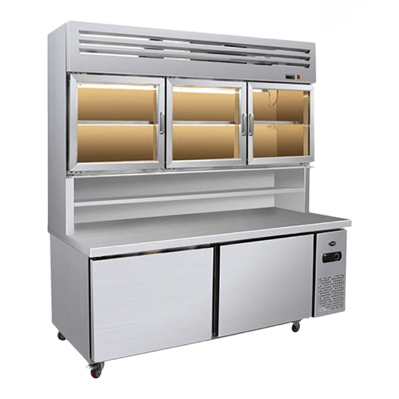 เครื่องทำความเย็นหลายชั้นแบบรวมก้นแบน